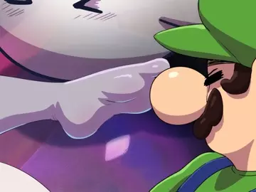 Luigi Fucked Booette (OrangePeel) (No Music) (Sounds + Upscaled)