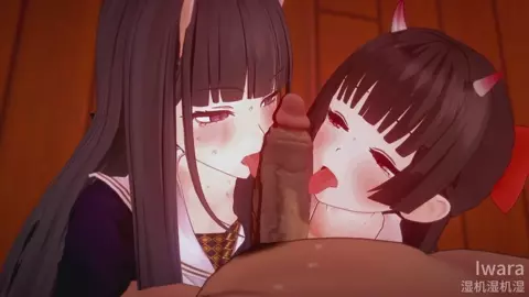 SEX with Noshiro and Sakawa[Azur Lane][shiji][10]