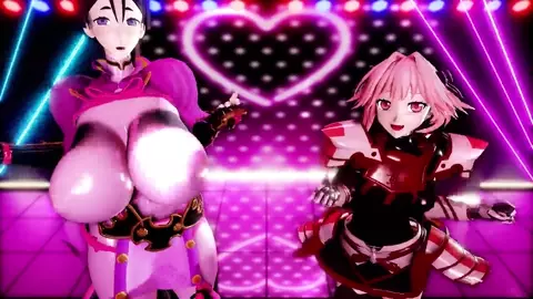 MONSTER COCK Astolfo x Minamoto no Raikō - Yurutto Dance (Yain)