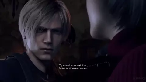 RE4 short story - The greeting Leon was looking for