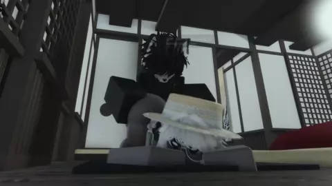 Hard sex with my furry slut in Roblox condo~