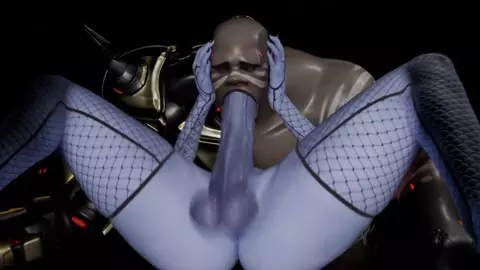 Futa Widowmaker dominates Doomfist