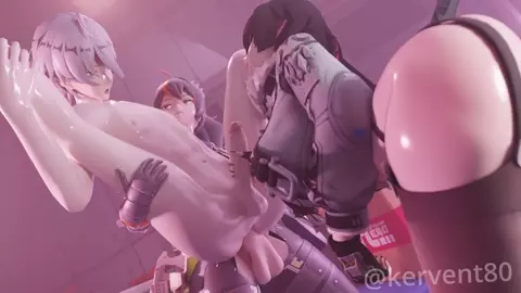 Wise&JaneDoe&ZhuYuan | Fuck and HandJob |