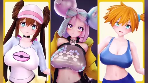 Pokegals do the Pokedance