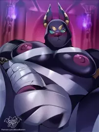 Fucking Anubis by BloodBatArt