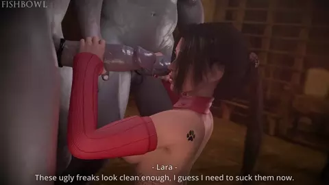 Lara Gets Double Teamed By Occultist.