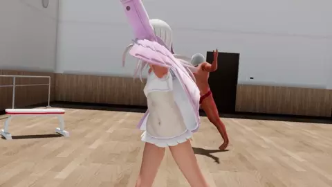 Izumi and Ro's gym class - luvoratorrrrry