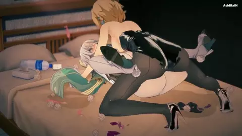 Zibai x Futa Lumine (New outfit) sex video  [Genshin impact]
