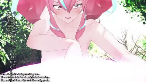 [Eng] Futanari Bremerton Rapes a Weak Tentacle