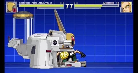 Science for Adults 2 vs Android18(cell saga)