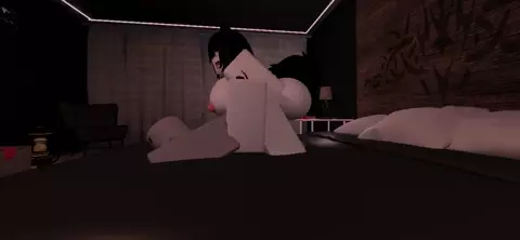 Roblox Futa hot fucks a bot