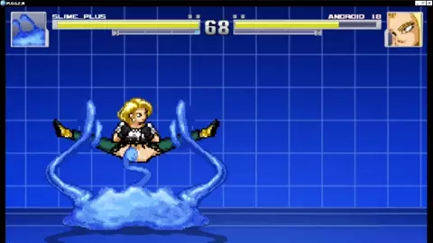Slime_plus vs Android18(cell saga)