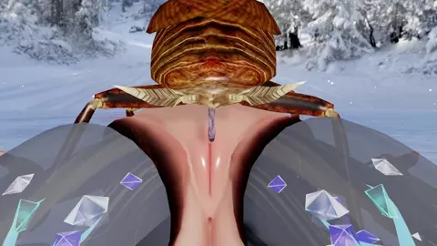 [MMDWuwa]Mornye being stopped in time by a traffic light imitation and raped b