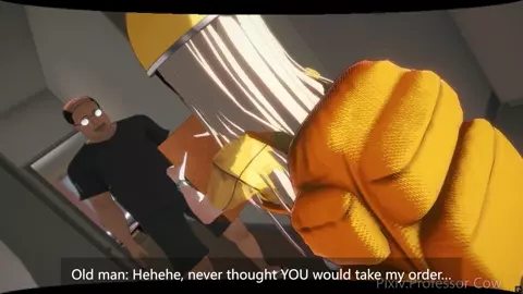 Marin gets money for cosplay [Professor Cow]