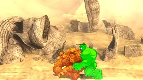 MUGEN Request#33: The Thing x Hulk