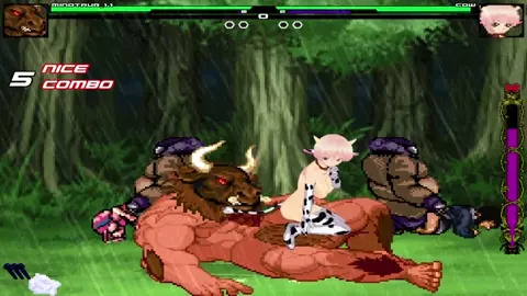 Minotaur found the PERFECT Cow for breeding!