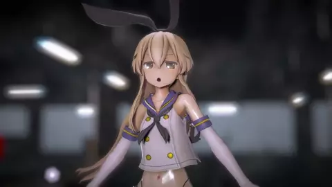 Shimakaze - Genie [MMD R15] Popipapi
