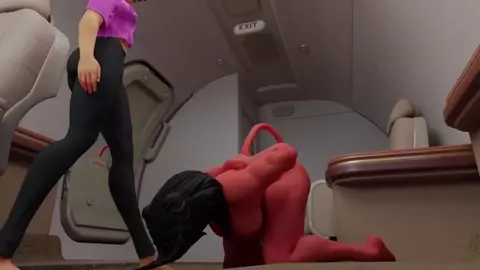 Futa Demon Ballbusting Animation by Kurana