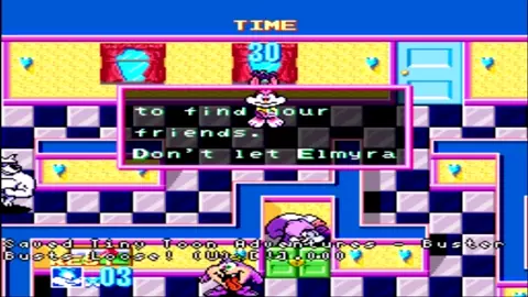 SNES - Tiny Toon Adventures: Buster Busts Loose! Fail Speedrun ( 2020 video reupload)