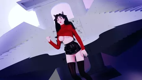 Rin Tohsaka somi brithday vam dance 18R