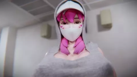 D.Va's Secret Part 2 [Blacked][NO WM][Reinamation][4K60FPS]