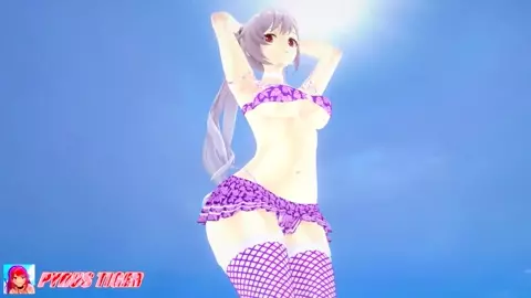 [Koikatsu] Hey Mama(Striptease)|| Keqing & Ganyu (Genshin Impact)