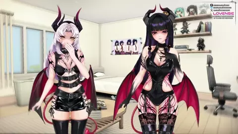 [2 VTubers] These Needy Succubus Girls Want Your Virginity! | Vtuber Hentai