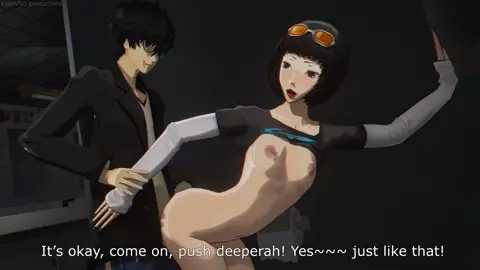 Alone with ohya - persona 5 [alon with series]