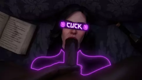 Yennefer Laying Down Blowjob [Pewposterous] [Beta-Safe]
