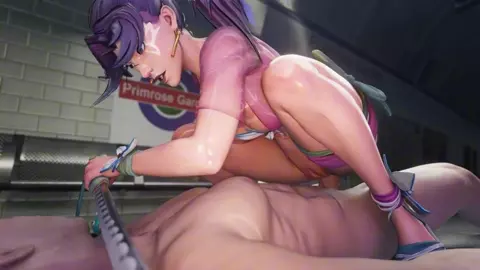 Psylocke Cowgirl [V2][NO WM][White][Waosart][4K60FPS]