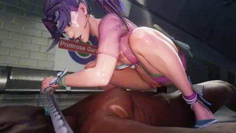 Psylocke Cowgirl [V2][NO WM][Blacked][Waosart][4K60FPS]