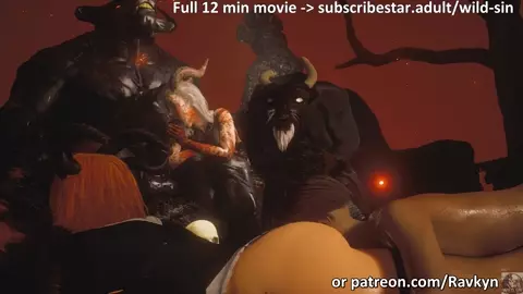 Kingdom of Fire and Sweat - monster orgy in Underworld