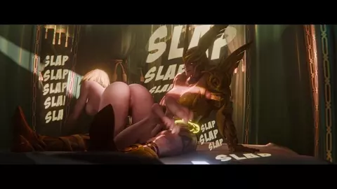 Emma Frost x Angela (Strap-on)