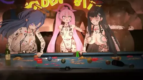 [QOS NTR] Blue Archive - Sexual Transcripts from the Spade Seminar