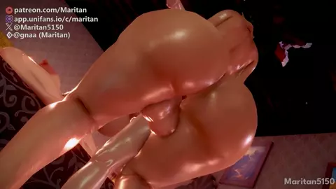 [東方Project] Vampire's Control - Scarlet Sisters x Hakurei Reimu (Bondage / SizeDiff)