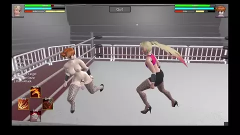 SSFL: Chun li vs Kairi (showing the ropes)