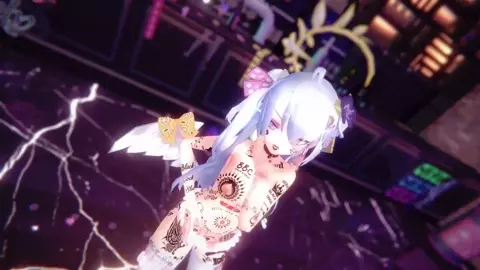 [QOS] Blue Archive Azusa Sex Dance