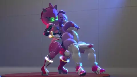 Robotic Amy fuck Futa Blaze