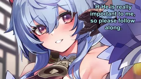 [Story JOI] Ganyu Gets Impregnated by Another Man (NTR, Breeding, Edging, CEI)