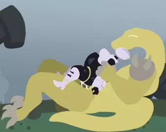 [Zoquete] Artificer x Elder Lemurian (Risk of Rain)