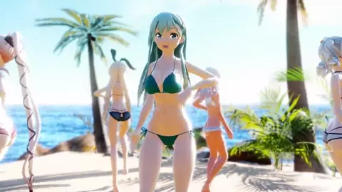 Shimakaze & Fleet Girls - Upper Tune [MMD] Nimo