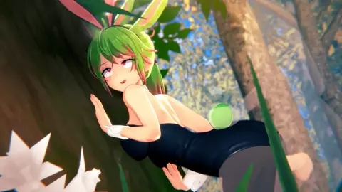 Stepsister bunny cosplay fucked hard from behind