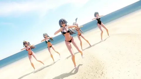 Shimakaze & Fleet Girls - Freely Tomorrow [MMD] Nimo