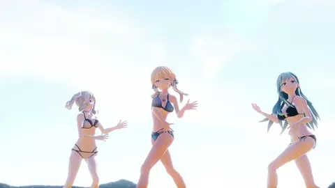 Fleet Girls & Shimakaze - Masked bitcH [MMD] Nimo