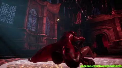 Hot Succubi Drain and Dominate in a Wild Scene