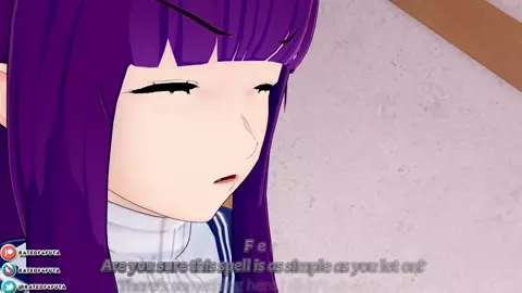 Frieren and the Cursed Grimoire