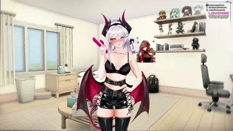 Your Bratty Succubus Teases You With Her New Toy | Vtuber Hentai
