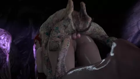 Triss & Ghoul | Whitetentacle - 4K