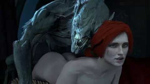 Triss & Watcher | Whitetentacle - 4K