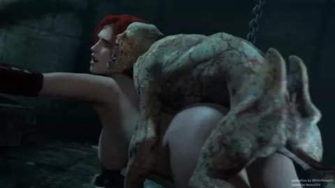 Triss Ghoul's Slave V2 | Whitetentacle - 4K